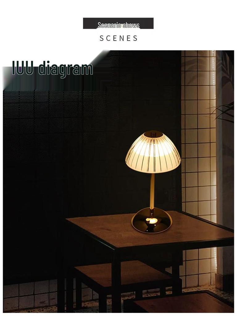 Crystal Retro Bedside Table Lamp - High-End Luxury Night Light for Master Bedrooms