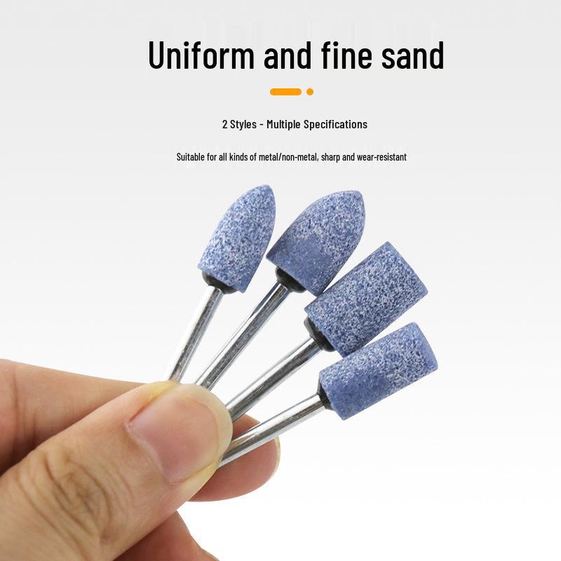 3mm Shank Flint Grinding Wheel - Polishing and Grinding Head for Pneumatic Electric Tools