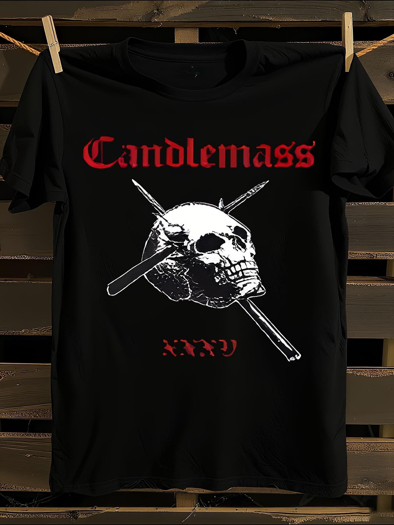 Candlemass Epicus 35th Anniversary Black Tshirt S
