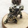 Brass Fengshui Dragon Ornament for Good Fortune and Happiness Ornaments for Home Desktop Car Vintage Decorations