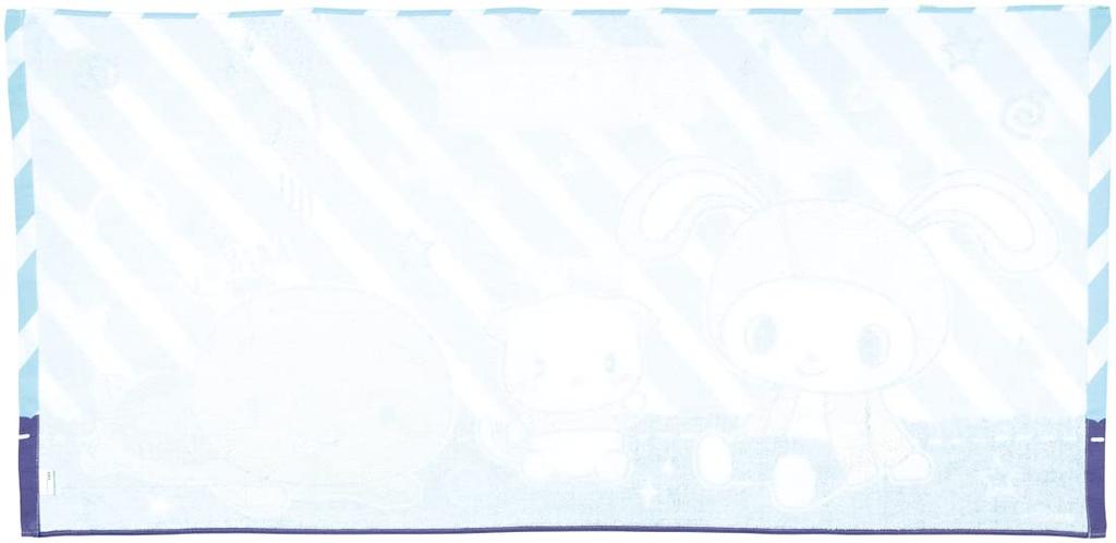 Skater Bath Towel Maizen 60cm x Sisters, 120cm, BT120-A