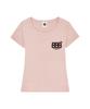 PRIMATE Reborn Women'S U-Neck Slim Fit Short Sleeve T-Shirt 6 Colors