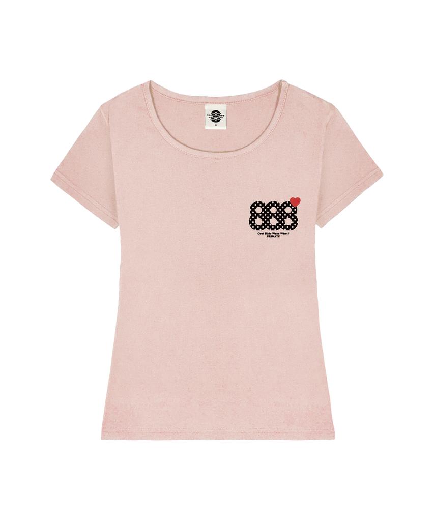 PRIMATE Reborn Women'S U-Neck Slim Fit Short Sleeve T-Shirt 6 Colors