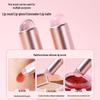 Silicone Lip Brush: Portable, Round Head, Ideal for Blending Lipstick and Lip Mud