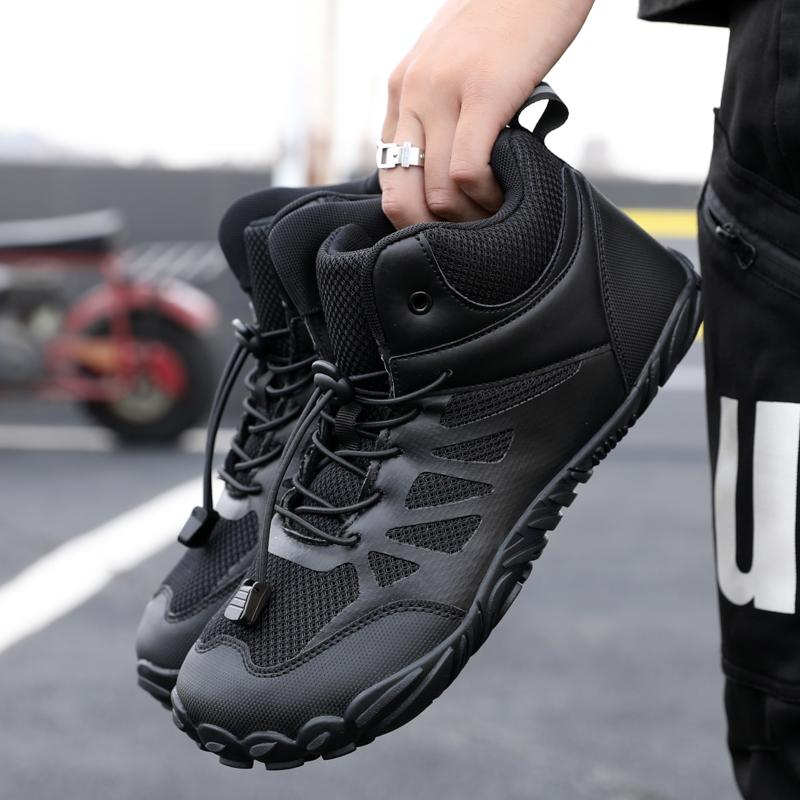 2025 New Outdoor Breathable Five-finger High-top Men's Casual Shoes, Lightweight Sports Hiking and Mountaineering Shoes Women