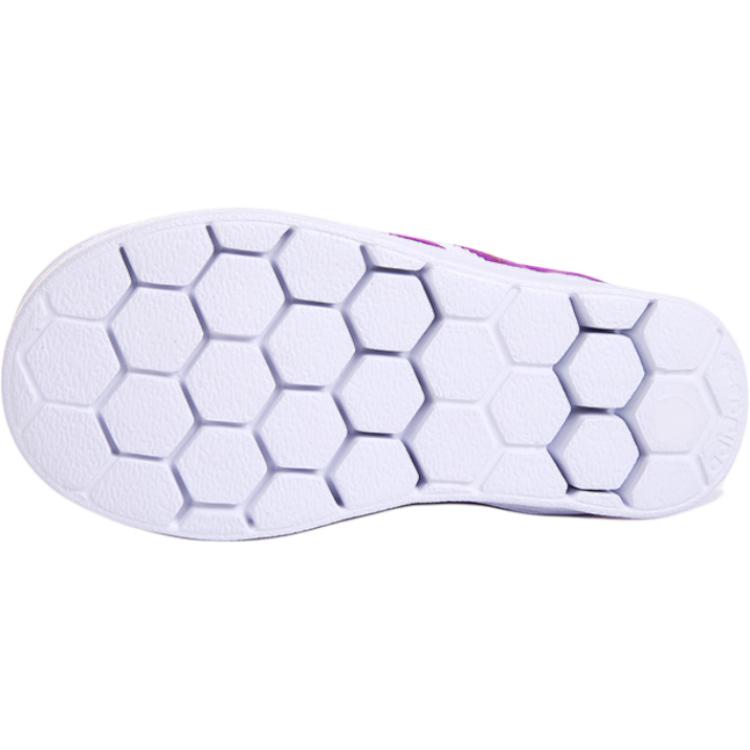 Adidas Originals Superstar 360 Comfortable Versatile Anti-Kick Durable Low-Top Walking Shoes Baby Shoes Purple S32134