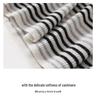 Lekasha Korean Style Striped Cashmere Knit Sweater for Women - Spring & Autumn Fashion