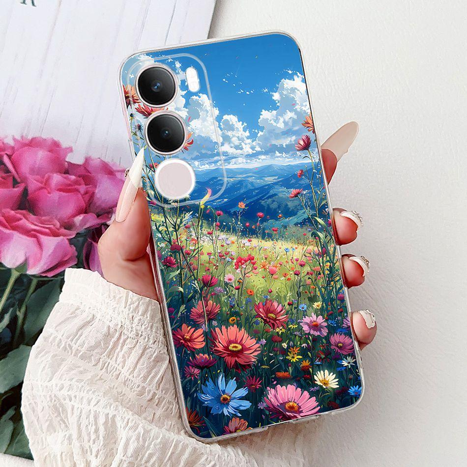 For Vivo Y19S V2419 Cool Dragon Tiger Painting Phone Case For Vivo Y19s Y 19S 4G Soft Silicone TPU Cases