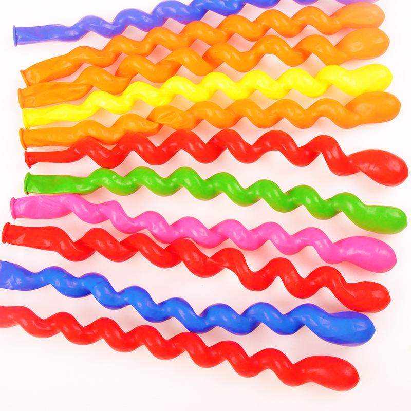 Twist Pattern Long-Shaped Dragon Ball Inflatable Toy for Parties