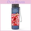 Voetbalfans Waterfles met Nylon Handvat voor Sportliefhebbers 560ml PC Materiaal Zomer Reizen
