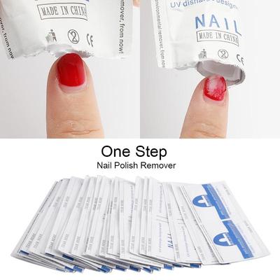 Umweltfreundliche UV-Gel-Nagellackentferner-Wickel, Aceton-Acrylfolie, abwischbare Pads für Nail-Art-Reinigungswerkzeuge