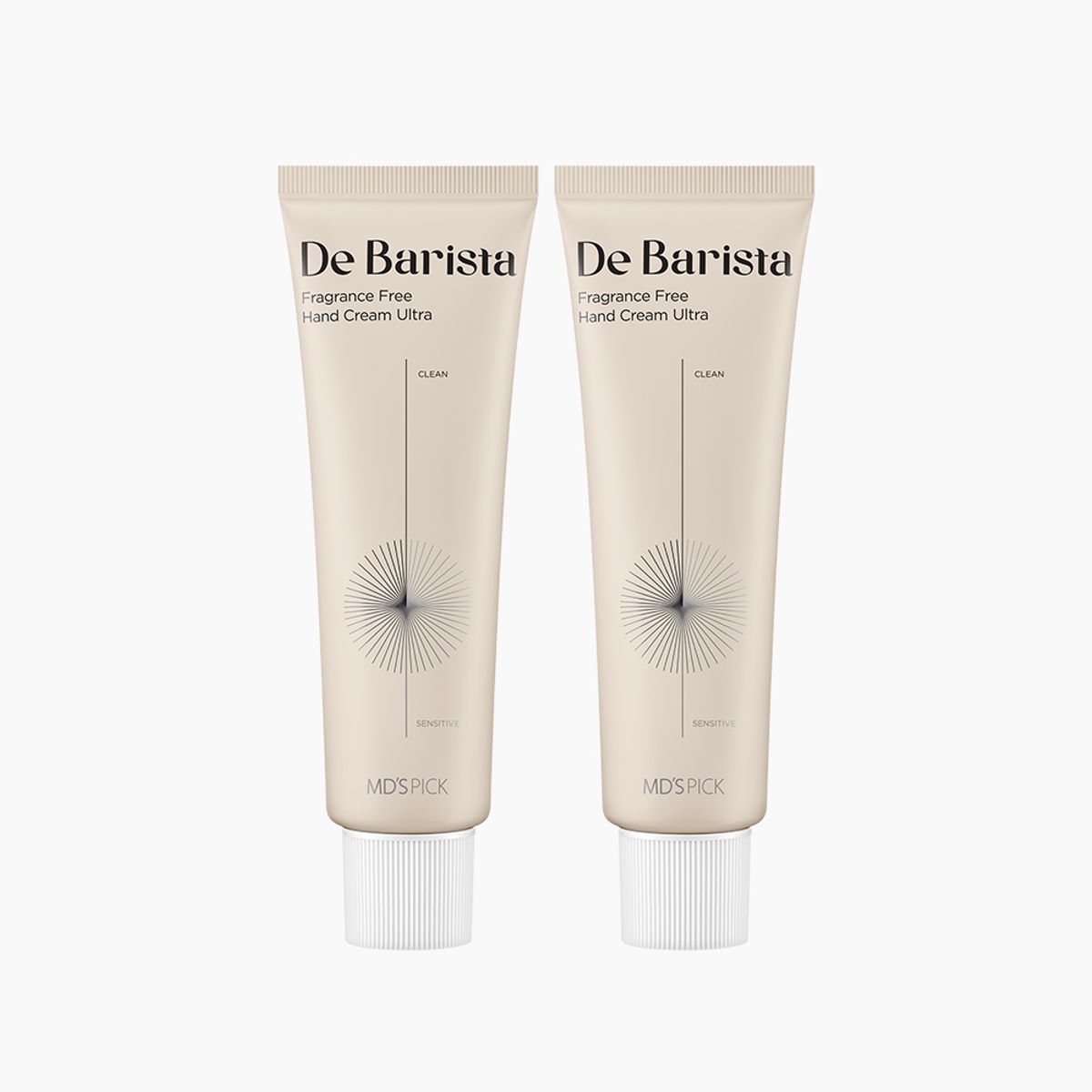 De Barista Unscented Hand Cream Ultra 50g 2 Pack