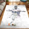 Cristiano Ronaldo: Fußball-Legende Teppich Bodenmatten Druck Mode Fußmatte Schutzpolster