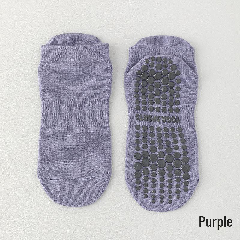 

Women s Non-Slip Pilates & Yoga Socks - Combed Cotton, Anti-Pilling, Boneless Heel Short Design One Size