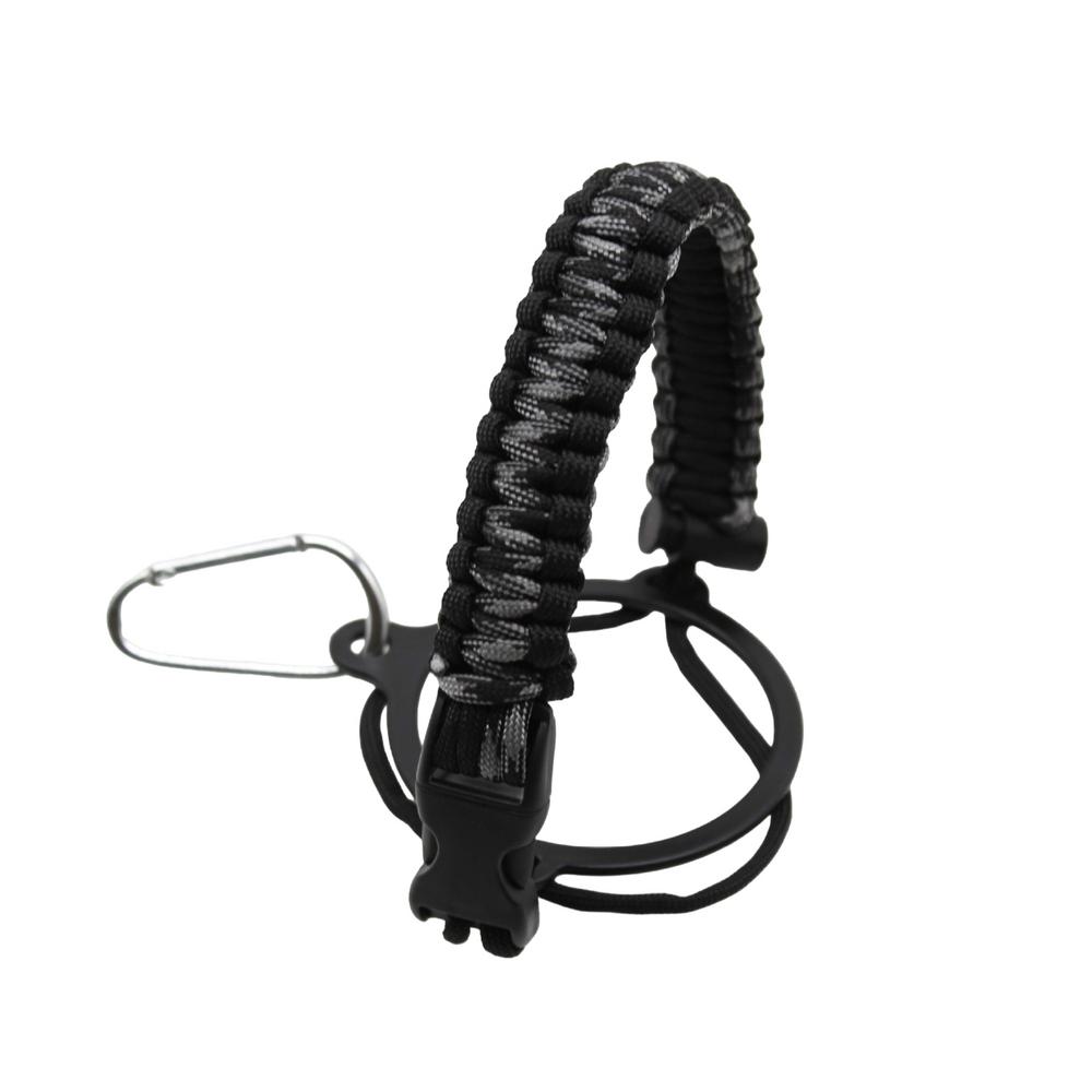 Paracord Strap Handle Adjustable Water Cup Strap Handle For Water Bottle Bottles Accessories Paracord For Hiking