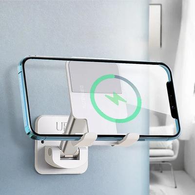 Nástěnný držák samolepící Stojan na tablet Roztažitelné rameno Nástěnný držák na mobilní telefon Nastavitelný nástěnný stojan pro iPad iPhone 4-12 palců Univerzální