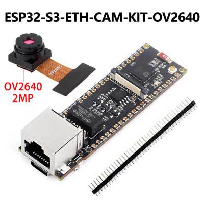 

ESP32-S3 ETH CamEthernet Плата розробкиPoE SDКамера сумісна з Raspberry PiPicoРозмір
