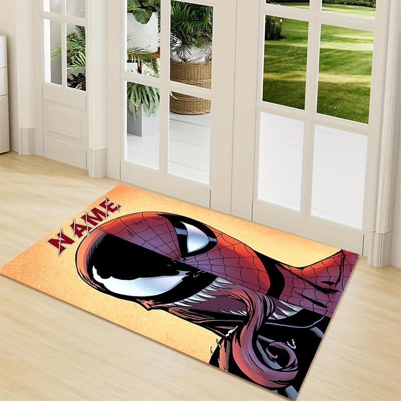 Custom Name "Spider-Man: Wonder" Carpet Rug Customizable Soft Washable Anti-Slip Home Living Room Sofa Mats Personalized Rug. 0909299