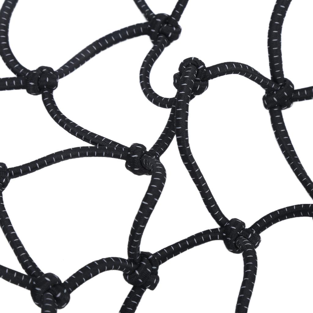 Motorcycle Helmet Mesh Latex Filament for Electric Vehicles Sports Cars OffRoad(Grey Black )