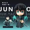 Demon Slayer 10CM Tokito Muichiro Kanroji Mitsuri Articulated PVC Action Model Model Kit Desktop Decoration Boy Toys Fun Present