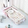 Portable bed-in-bed baby crib foldable newborn bed removable bionic anti-pressure bb bed-in-bed