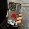 Coque de téléphone pour iPhone 16 15 14 Plus 17 Air 13 12 11 Pro Max 16e Housse souple Sport Course JDM Drift Voiture