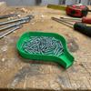 Anti-Spill Funnel Tray Quick Sorting Hardware Tray Small Parts Organizer  Items Storage