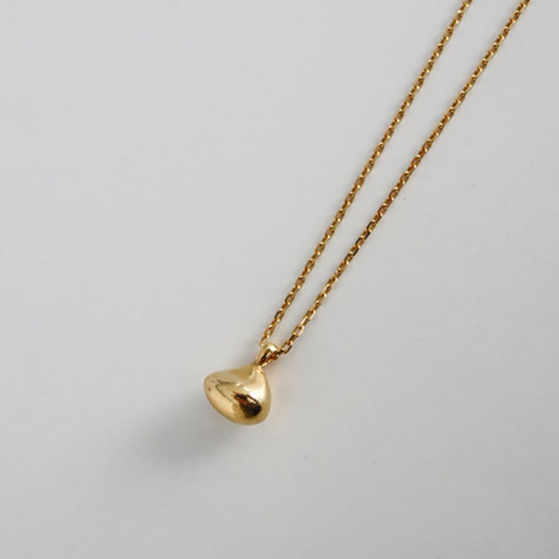 modernlike 14k gold-filled silver melt necklace