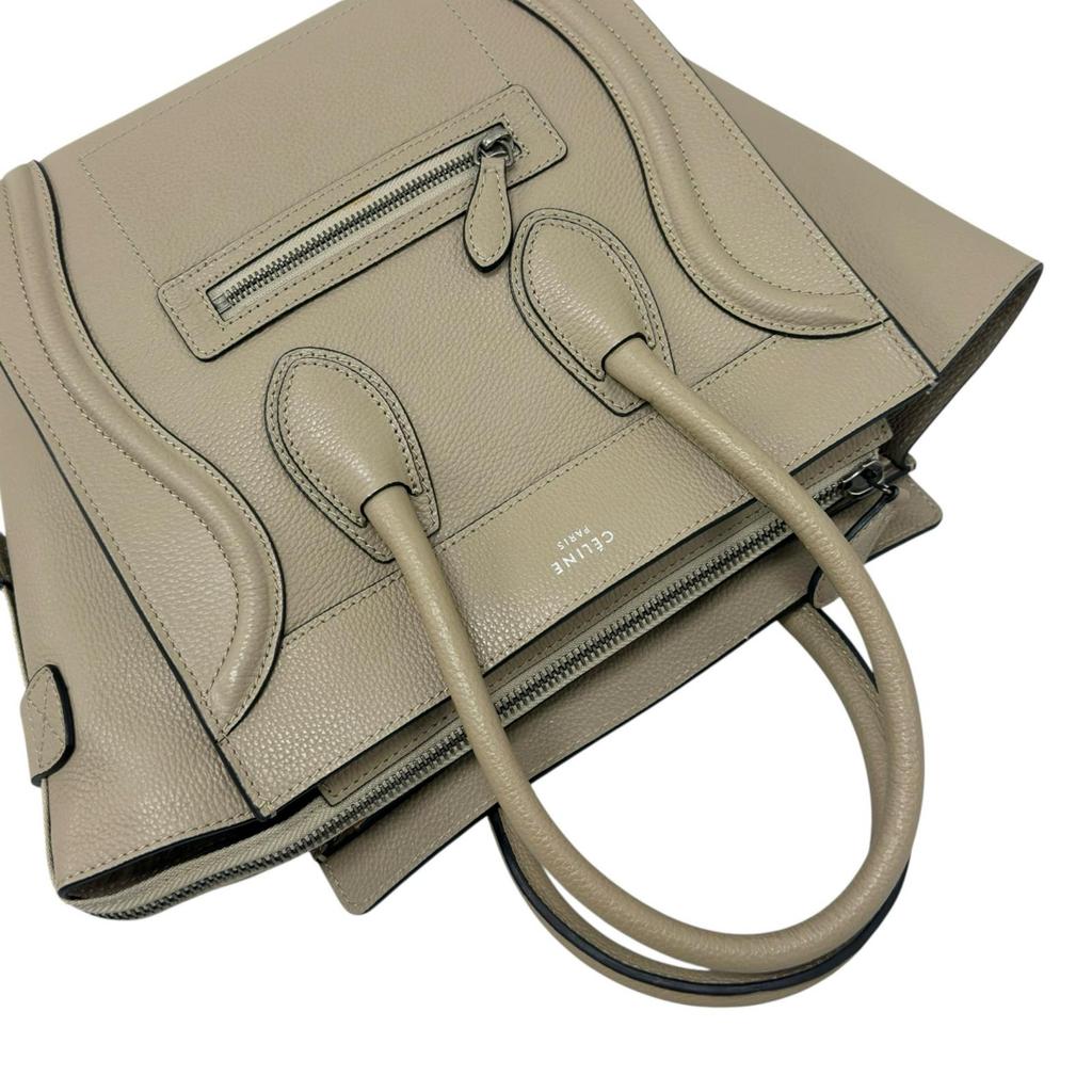 CELINE Luggage micro shopper Handbag Gurege Women used