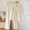 2026 New Autumn/Winter Couple German Velvet Pajama Set for Women Warm Thick Loose Long Sleeve Home Clothes Two Piece Set