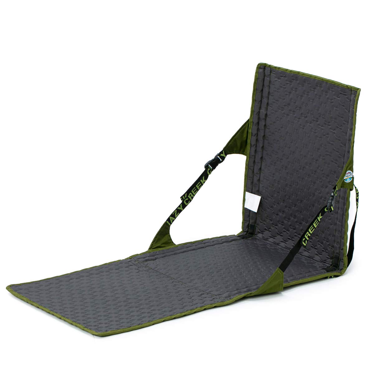 Crazy Creek Power 137 x 45 см HEX2.0 Шезлонг, Складной, Оливковый/Сланцевый, 12590013018000,