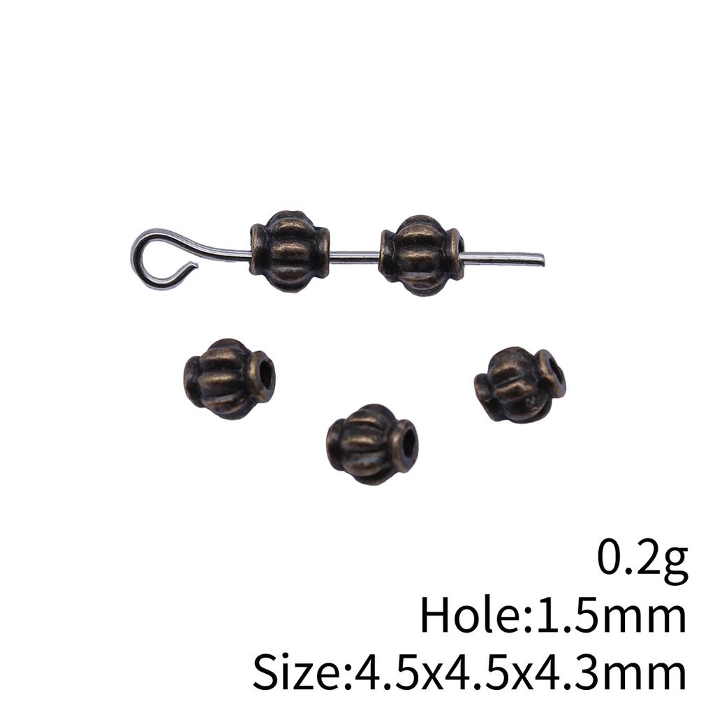 Small Hole Vintage Alloy Gear Spacer Beads Metal Loose Beads DIY Bracelet Necklace Jewelry Making Findings Accessories