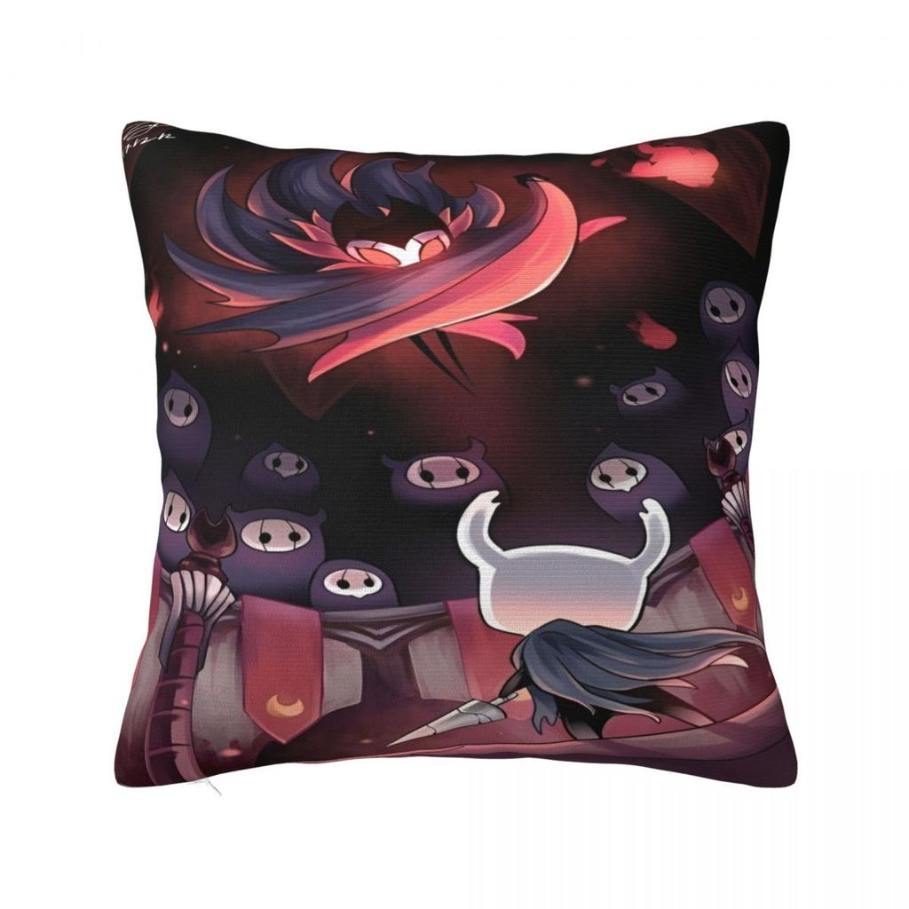 Hollow Knight Funny Games Printed Pillowcase Cushion Cover Pillow Covers Y2K Seat Decorations Square Multi-Size