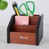 Wooden Desktop Organizer Pen & Remote Holder