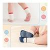 [VBWASFG] Set of 3 anti-slip cotton crew socks, soft and breathable, stretchy to prevent slipping off, suitable for 6-12 months to 5 years old