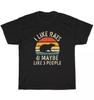 Vintage Retro I Like Rats and Maybe 3 People Funny Pet Rat Lover T-Shirt Unisex T-Shirt