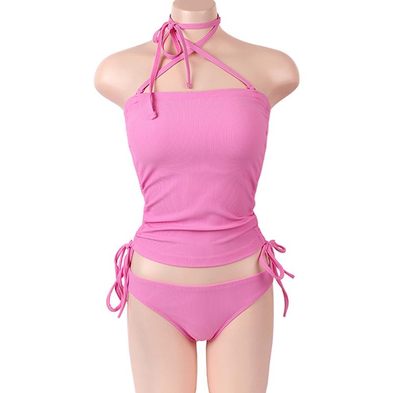 Korean Ins Sexy Babes Swimsuit Female Triangle Seaside Vacation Summer New Hot Spring Vacation Swimsuit