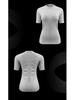 Quick-Dry Compression T-Shirt: Plus Size Unisex Short Sleeve for Outdoor Running & Fitness
