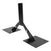Weathervane Roof Mount Thick Carbon Steel Adjustable Wind Vane Roof Bracket for Antenna Flagpole Sprinkler