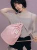 Joseph&Stacey Denim String Backpack My Melody Washed Pink