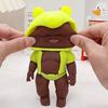 Squeeze African/Caucasian Doll Toy Stretch Doll Soft Stress Relieve Party Gift Pressure Release Office Anxiety Toy