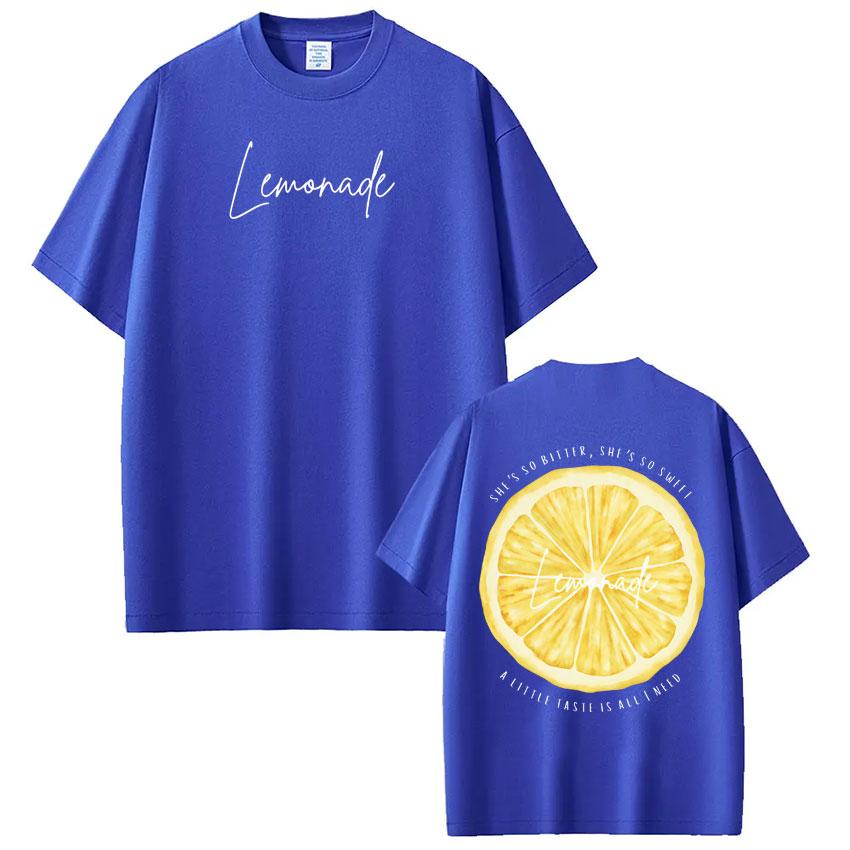 Rapper Louis Tomlinson Lemonade Grafiche Moda Maglietta Uomo Donna Hiphop T-shirt Manica Corta Ampia Casual Alta Qualità Magliette