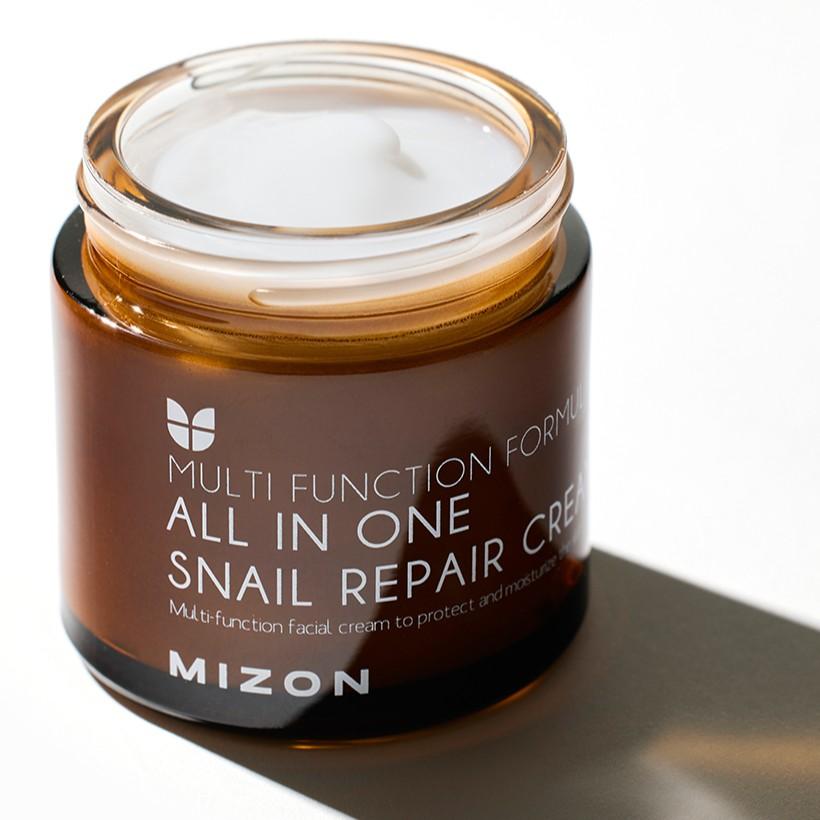 MIZON All In One Repair SnailCream Elasticity Moisturizing Face Cream 75ml