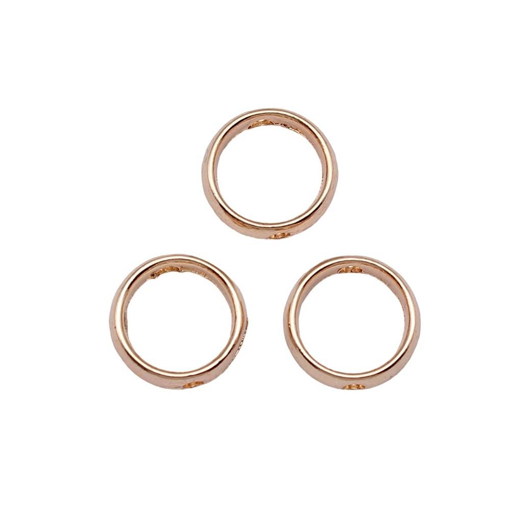 Openwork Beads Mini Hole Geometric Frames For Minimalist Jewelry Components