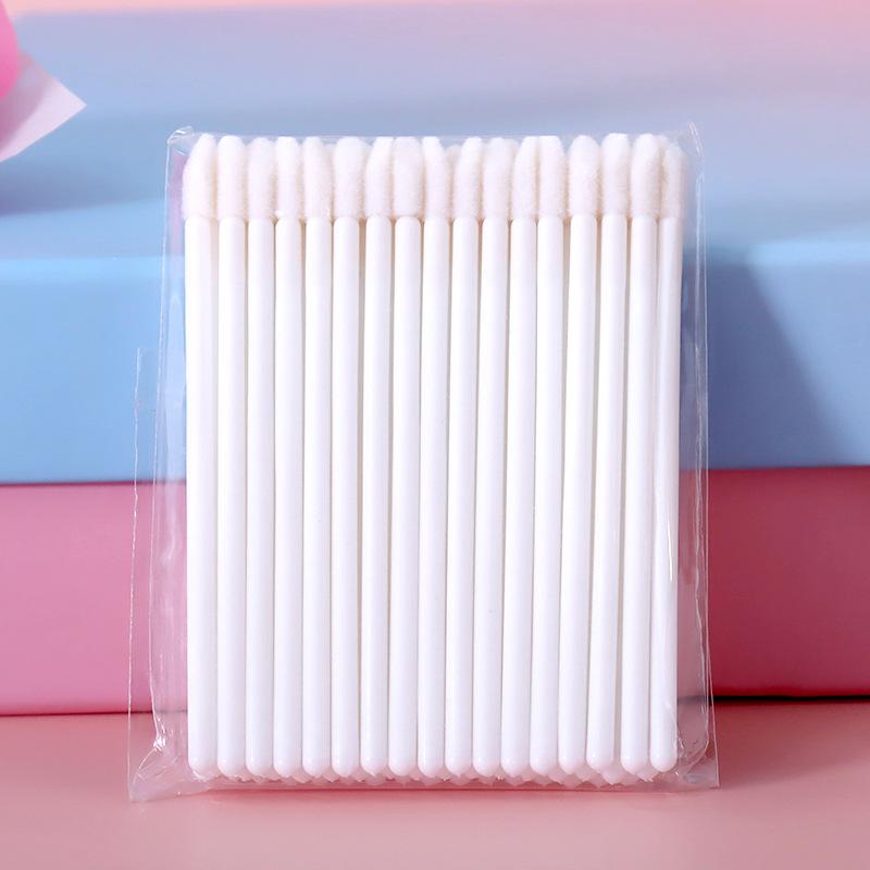 500/100PCS Lip Brush Eyelash Wands Applicators Disposable Lip Brush Lipstick Brush Lip Gloss Applicator Wands Makeup Beauty Tool