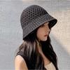 Sonnenhut Sommer Damen Sonnenschutz UV-Schutz Leere Oberseite Vinylschale Hut Großer Schirm Sonnenschutz Gesicht Outdoor Radsporthut