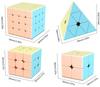 Magic Cube Stickerless Magic Cube 4-Piece Set
