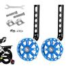 1Pair Children Bicycle Auxiliary Wheel Compatible For 12-20 Inch Kids Bike Protection Balance Secondary Bike Riding Flash Wheel