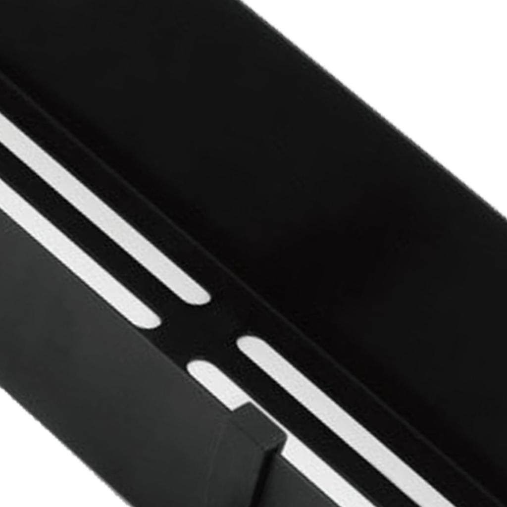 Raft magnetic pentru condimente de frigider cu cârlig, suport suspendat pentru condimente, raft pentru depozitare în bucătărie, negru