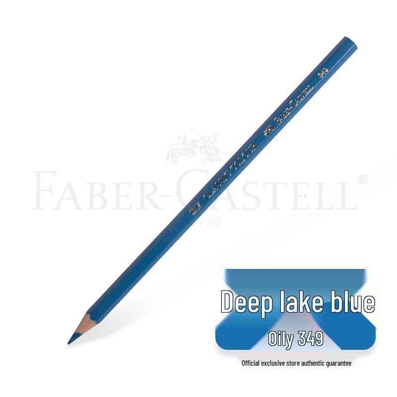 Faber-Castell Art Oil-Based Colored Pencils Set - Red, White, Black, and 60 Single and Complementary Colors.